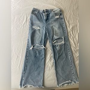 Shein distressed jeans - Size Large